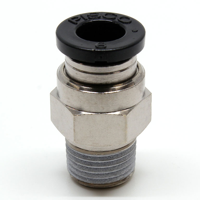 Alternative view of Đầu Nối Nhanh Khí Nén Dạng Thẳng Thân Lục Giác Ren Ngoài Pisco PC6-N1U