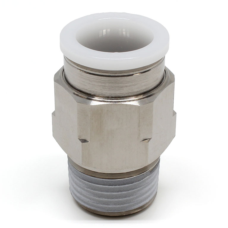 Alternative view of Đầu Nối Nhanh Khí Nén Dạng Thẳng Thân Lục Giác Ren Ngoài Pisco PC5/8-04-UC