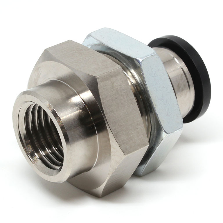 Alternative view of Đầu Nối Nhanh Khí Nén Dạng Thẳng Ren Trong Ngoài Pisco PMF10-02W-C