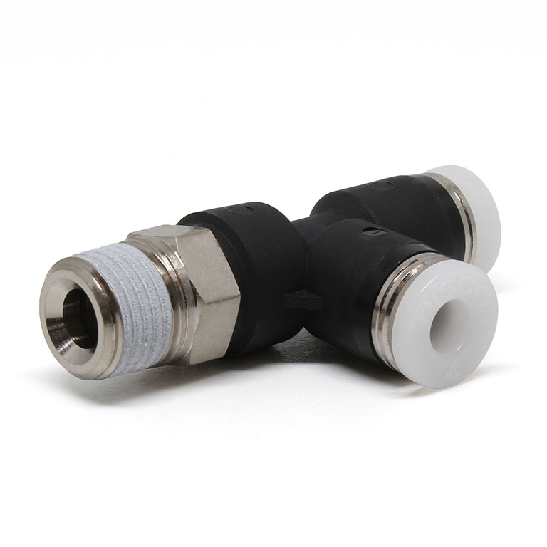 Đầu Nối Nhanh Khí Nén Dạng Chữ T Ren Ngoài Pisco PD5/32-01-C