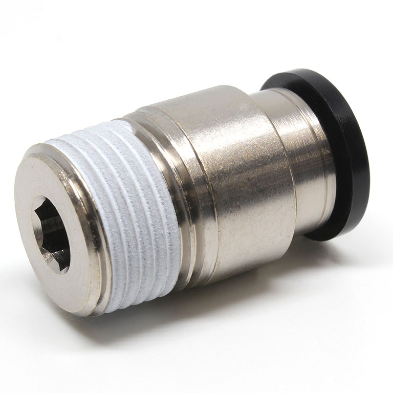 Alternative view of Đầu Nối Nhanh Khí Nén Dạng Thẳng Ren Ngoài Pisco POC3/8-N3U