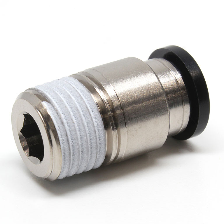 Alternative view of Đầu Nối Nhanh Khí Nén Dạng Thẳng Ren Ngoài Pisco POC8-02-UC