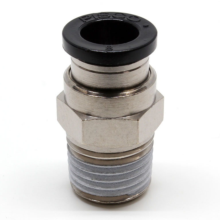 Alternative view of Đầu Nối Nhanh Khí Nén Dạng Thẳng Thân Lục Giác Ren Ngoài Pisco PC8-02W
