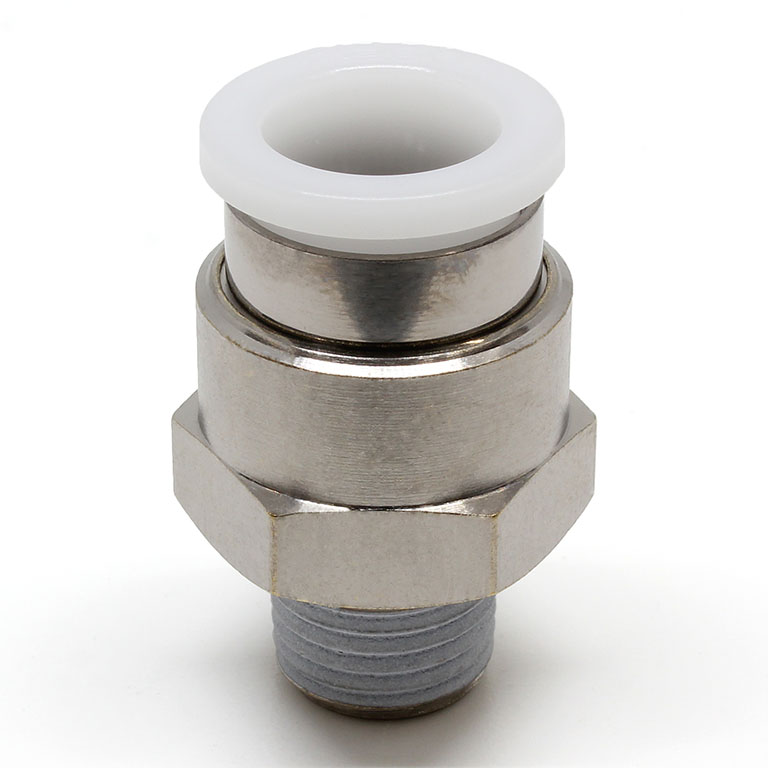 Alternative view of Đầu Nối Nhanh Khí Nén Dạng Thẳng Thân Lục Giác Ren Ngoài Pisco PC1/2-02-UC