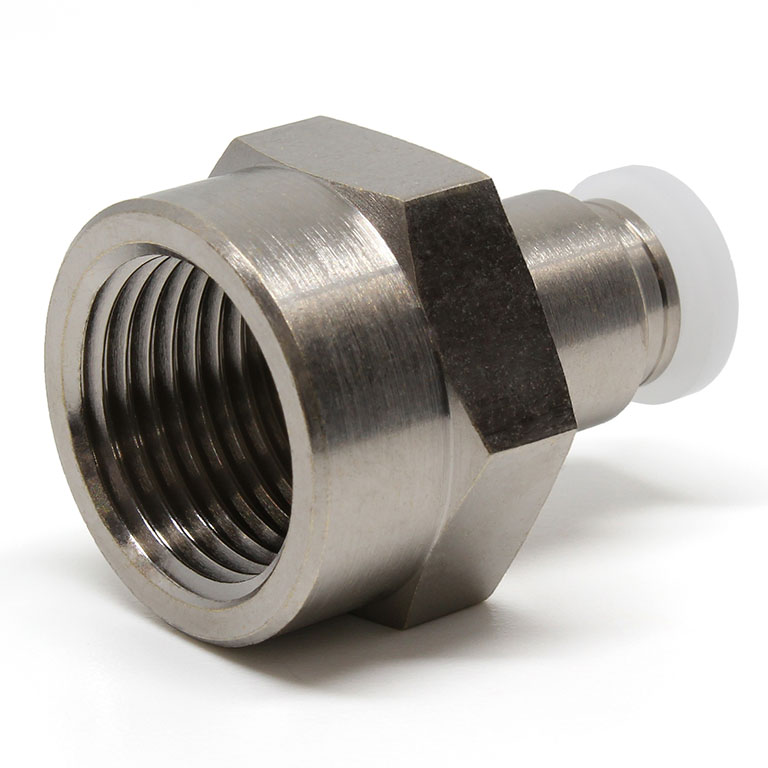 Alternative view of Đầu Nối Nhanh Khí Nén Dạng Thẳng Ren Trong Pisco PCF1/4-N3U