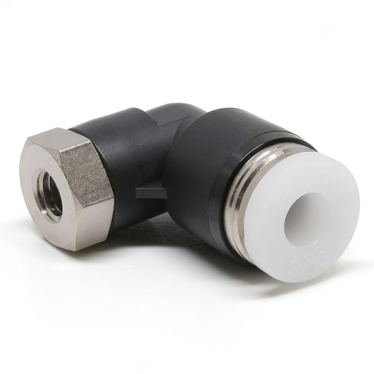 Alternative view of Đầu Nối Nhanh Khí Nén Dạng Cong 90° Ren Trong Pisco PLF3/16-U10U