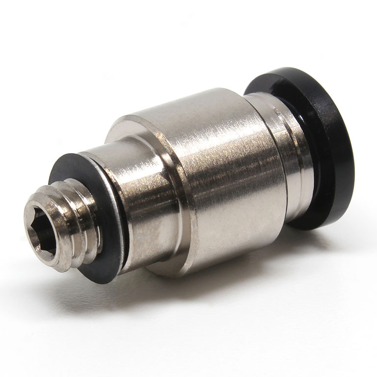 Alternative view of Đầu Nối Nhanh Khí Nén Dạng Thẳng Ren Ngoài Pisco POC6-M6-UC