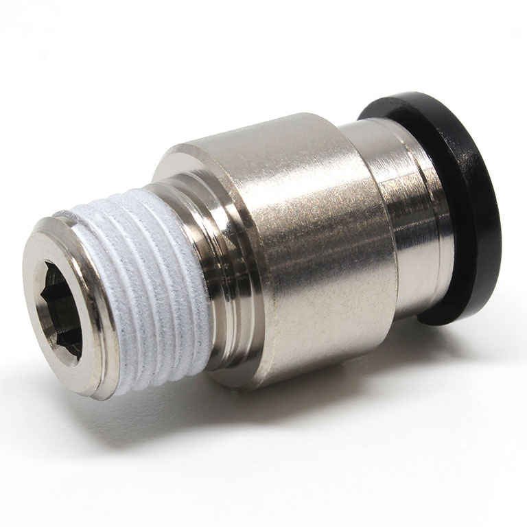 Alternative view of Đầu Nối Nhanh Khí Nén Dạng Thẳng Ren Ngoài Pisco POC3/8-N2U