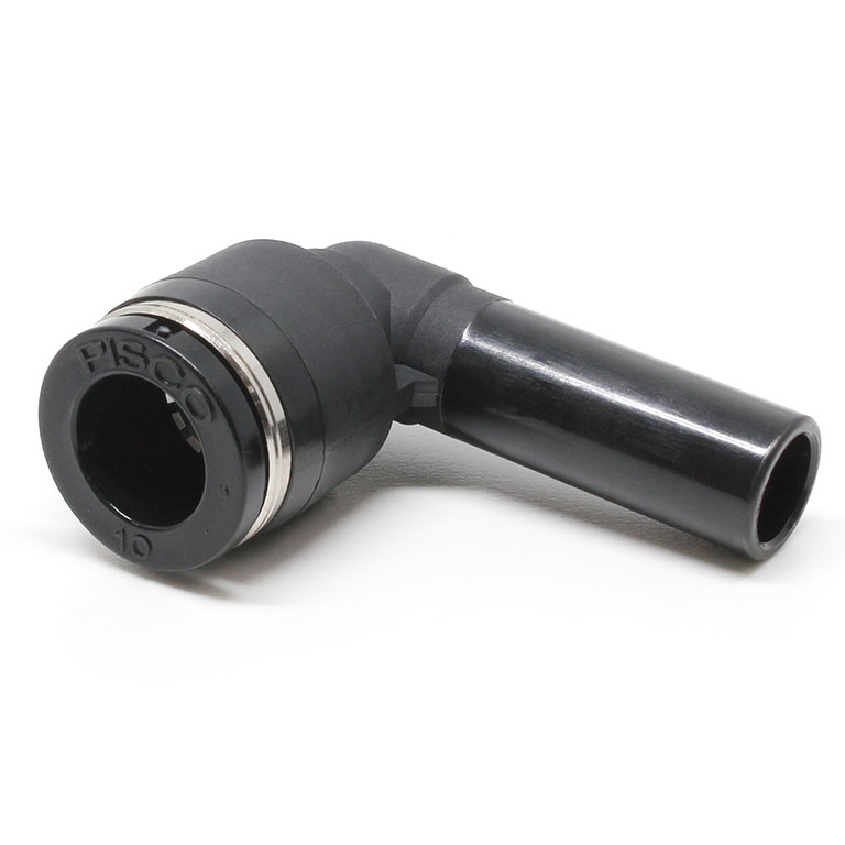 Đầu Nối Nhanh Khí Nén Giữa Ống Khí Và Fitting Dạng Cong 90° Pisco PLJ10-UC