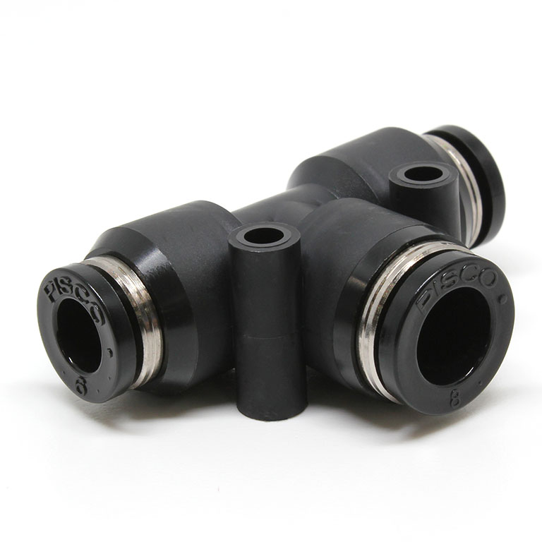 Đầu Nối Nhanh Khí Nén Chữ T Dạng Nối Giảm Pisco PEG6-8W-C