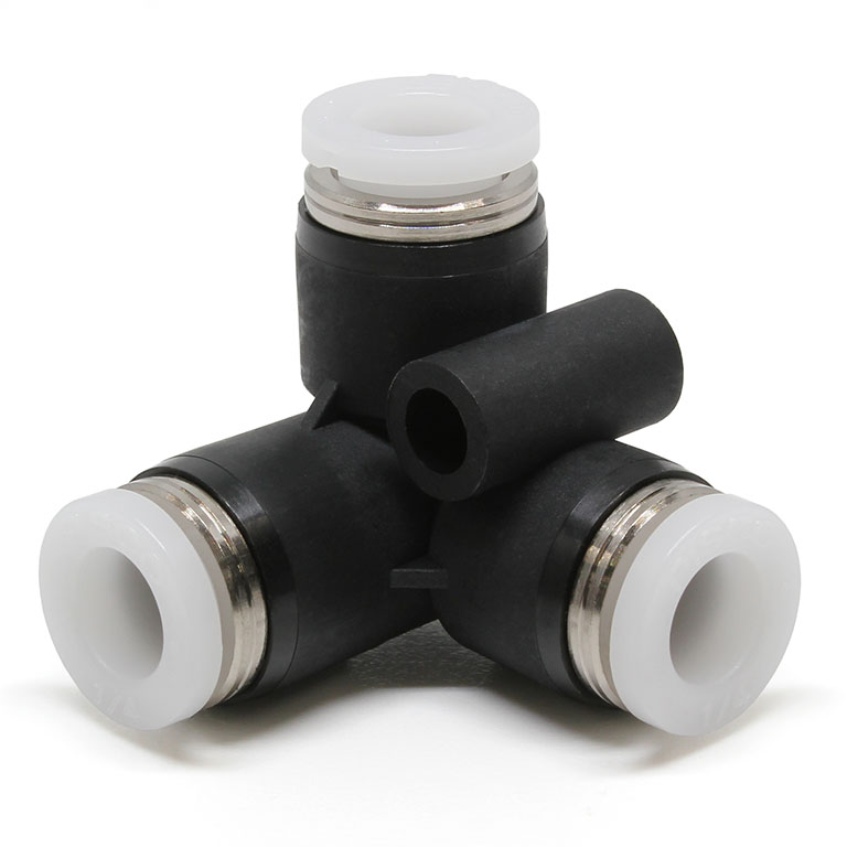 Đầu Nối Nhanh Khí Nén Chạc Ba 90° Pisco PVU1/4