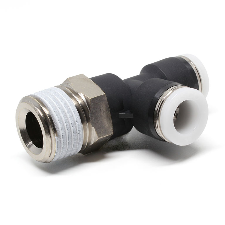 Đầu Nối Nhanh Khí Nén Dạng Chữ T Ren Ngoài Pisco PD3/8-N4U