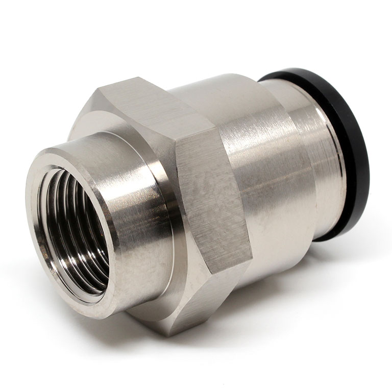 Alternative view of Đầu Nối Nhanh Khí Nén Dạng Thẳng Ren Trong Pisco PCF16-03W-C