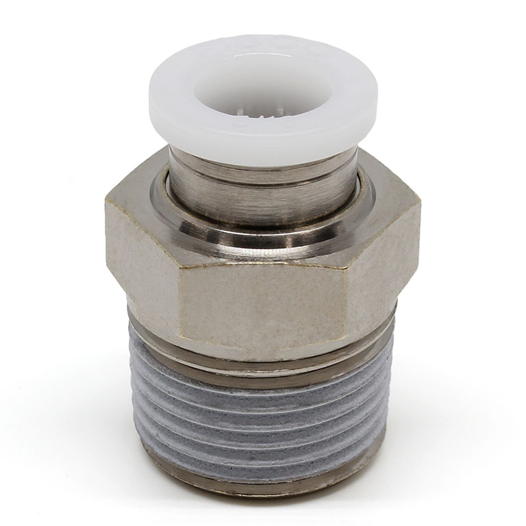 Alternative view of Đầu Nối Nhanh Khí Nén Dạng Thẳng Thân Lục Giác Ren Ngoài Pisco PC5/16-03