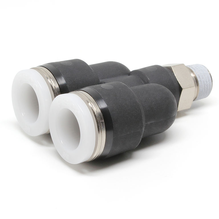 Đầu Nối Nhanh Khí Nén Dạng Chữ Y Ren Ngoài Pisco PX3/8-01