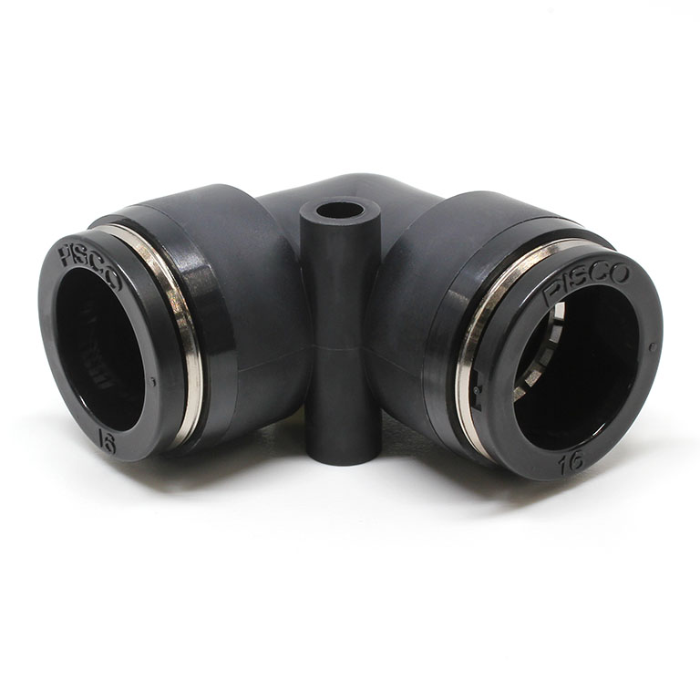 Đầu Nối Nhanh Khí Nén Cong 90° Pisco PV16W