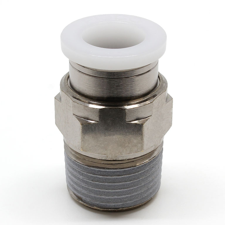 Alternative view of Đầu Nối Nhanh Khí Nén Dạng Thẳng Thân Lục Giác Ren Ngoài Pisco PC3/8-03