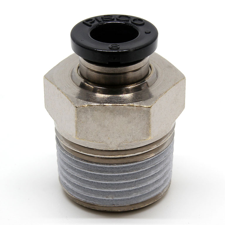 Alternative view of Đầu Nối Nhanh Khí Nén Dạng Thẳng Thân Lục Giác Ren Ngoài Pisco PC6-03EG
