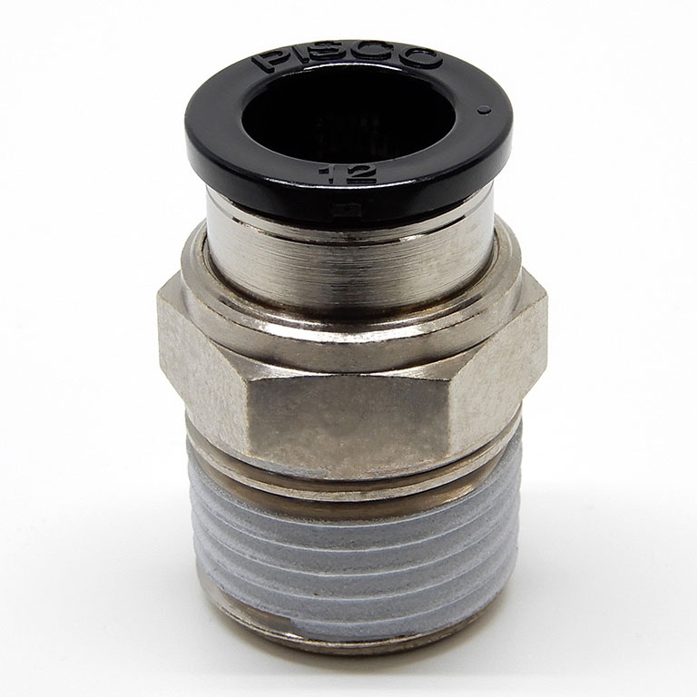 Alternative view of Đầu Nối Nhanh Khí Nén Dạng Thẳng Thân Lục Giác Ren Ngoài Pisco PC12-04EG