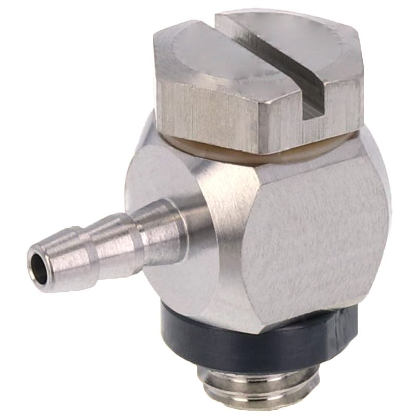 Alternative view of Đầu Ngạnh Nối Ống Dạng Cong 90° Thân Lục Giác Ren Ngoài Pisco SLH-0320-M5