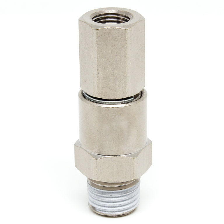 Alternative view of Nối Ren Trong Ngoài Thân Lục Giác Có Khớp Xoay Tốc Độ Cao Pisco RHF02-01