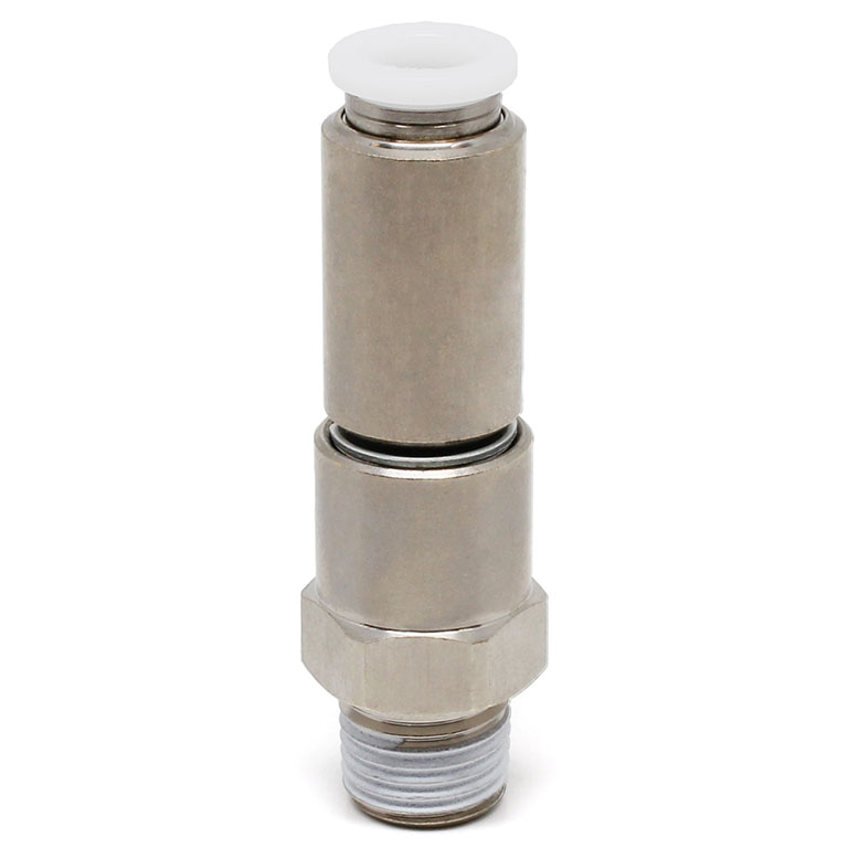 Alternative view of Đầu Nối Nhanh Khí Nén Dạng Thẳng Ren Ngoài Có Khớp Xoay Tốc Độ Cao Pisco RHC5/16-02