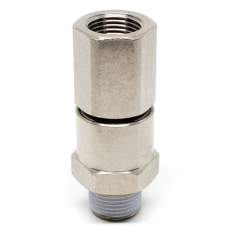 Alternative view of Nối Ren Trong Ngoài Thân Lục Giác Có Khớp Xoay Tốc Độ Cao Pisco RHF03-03