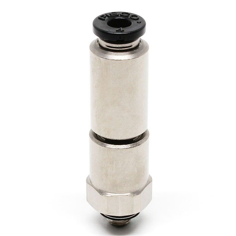 Alternative view of Đầu Nối Nhanh Khí Nén Dạng Thẳng Ren Ngoài Có Khớp Xoay Tốc Độ Cao Pisco RHC4-M5