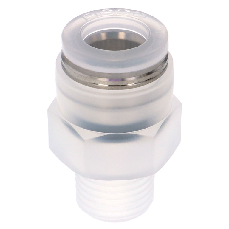 Alternative view of Đầu Nối Nhanh Khí Nén Dạng Thẳng Thân Lục Giác Ren Ngoài Pisco SPPC10-02