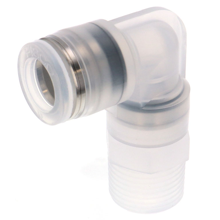 Alternative view of Đầu Nối Nhanh Khí Nén Dạng Cong 90° Ren Ngoài Pisco SPPL10-03