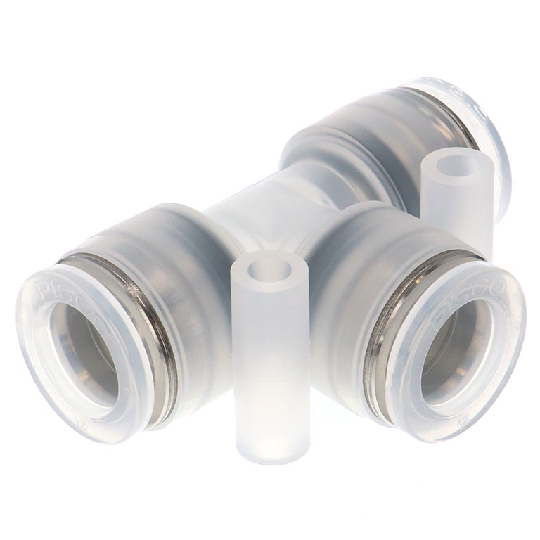 Alternative view of Đầu Nối Nhanh Khí Nén Chữ T Pisco SPPE12