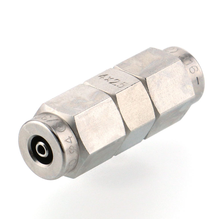 Alternative view of Đầu Ngạnh Nối Ống Có Đai Ốc Xiết Dạng Thẳng Thân Lục Giác Pisco NSU0425