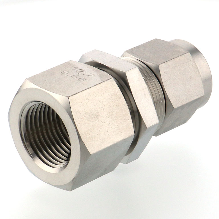 Alternative view of Đầu Ngạnh Nối Ống Có Đai Ốc Xiết Dạng Lắp Vách Ren Trong Pisco NSMF1/2-03