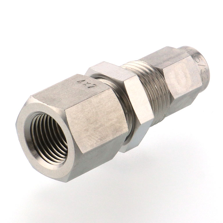 Alternative view of Đầu Ngạnh Nối Ống Có Đai Ốc Xiết Dạng Lắp Vách Ren Trong Pisco NSMF0420-01