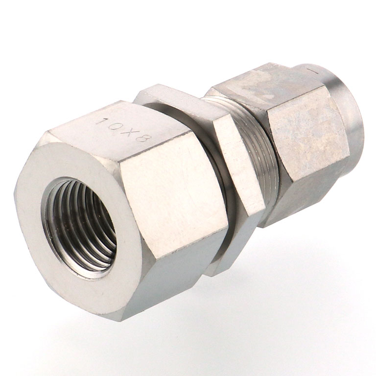 Alternative view of Đầu Ngạnh Nối Ống Có Đai Ốc Xiết Dạng Lắp Vách Ren Trong Pisco NSMF1080-02