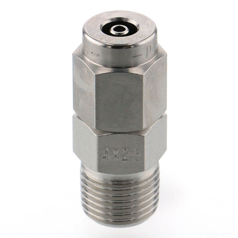 Alternative view of Đầu Ngạnh Nối Ống Có Đai Ốc Xiết Dạng Thẳng Thân Lục Giác Ren Ngoài Pisco NSC0425-01-TP