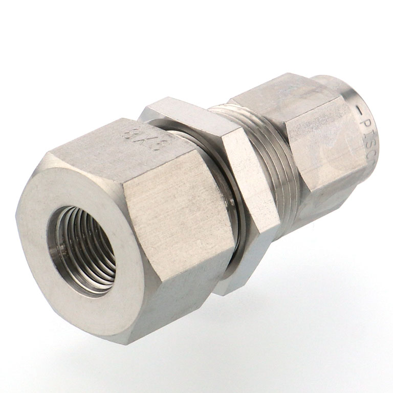 Alternative view of Đầu Ngạnh Nối Ống Có Đai Ốc Xiết Dạng Lắp Vách Ren Trong Pisco NSMF0860-01