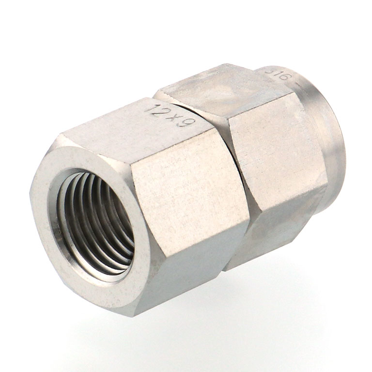 Alternative view of Đầu Ngạnh Nối Ống Có Đai Ốc Xiết Dạng Thẳng Thân Lục Giác Ren Trong Pisco NSCF1290-02