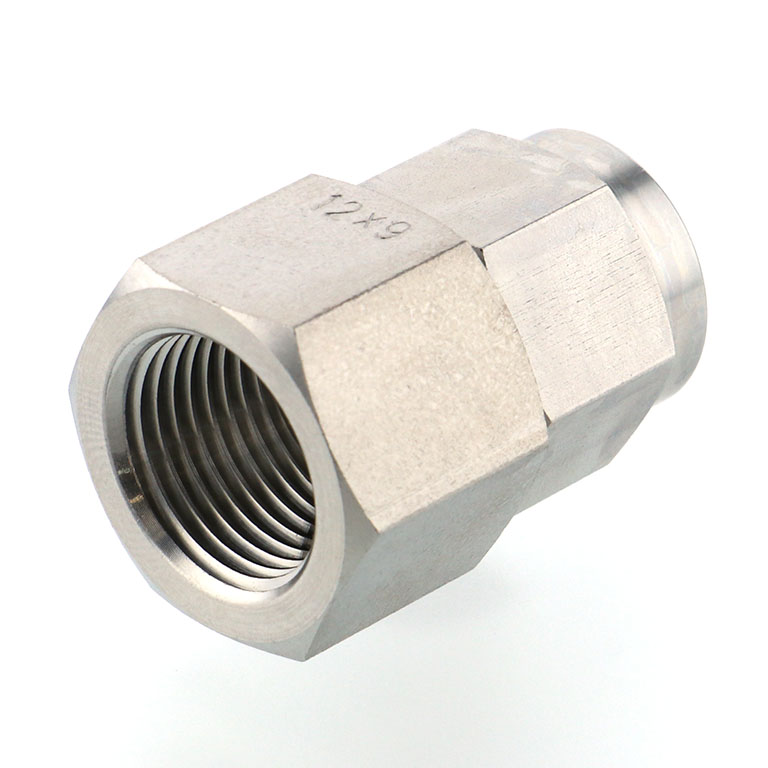 Alternative view of Đầu Ngạnh Nối Ống Có Đai Ốc Xiết Dạng Thẳng Thân Lục Giác Ren Trong Pisco NSCF1290-03