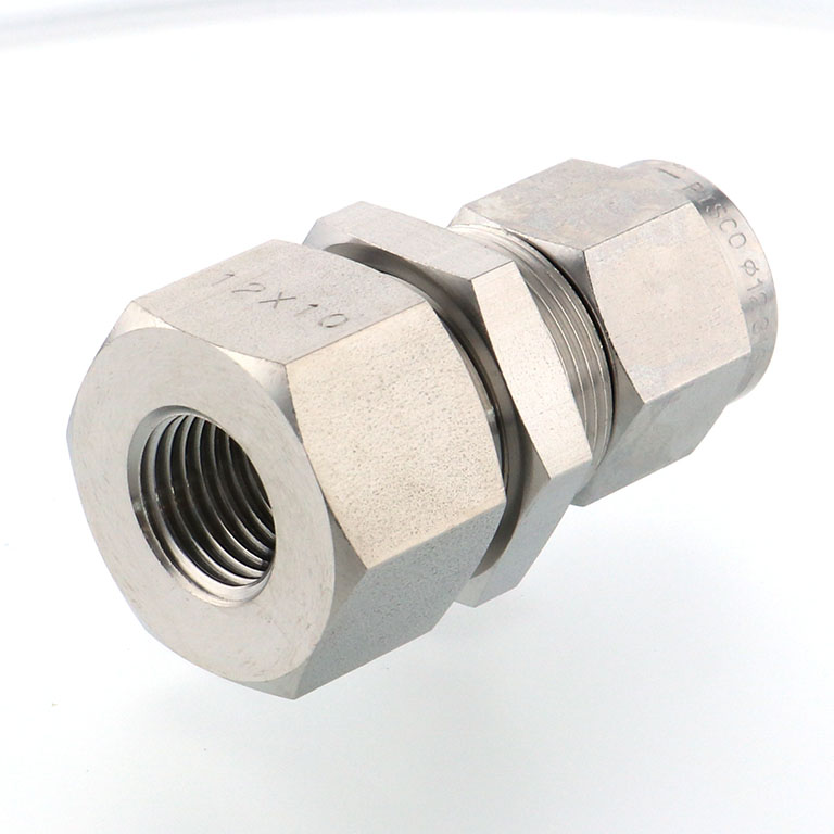 Alternative view of Đầu Ngạnh Nối Ống Có Đai Ốc Xiết Dạng Lắp Vách Ren Trong Pisco NSMF1210-02