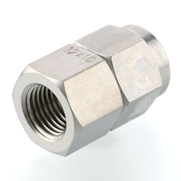 Alternative view of Đầu Ngạnh Nối Ống Có Đai Ốc Xiết Dạng Thẳng Thân Lục Giác Ren Trong Pisco NSCF1210-02