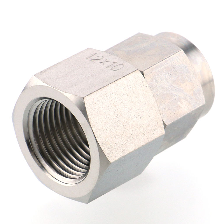 Alternative view of Đầu Ngạnh Nối Ống Có Đai Ốc Xiết Dạng Thẳng Thân Lục Giác Ren Trong Pisco NSCF1210-03