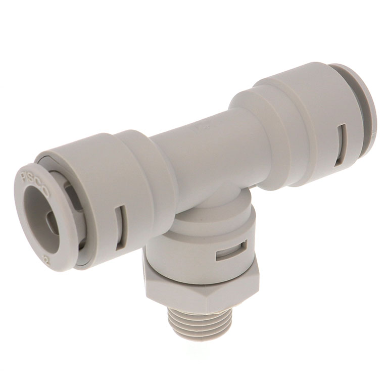 Đầu Nối Nhanh Khí Nén Dạng Chữ T Ren Ngoài Pisco APB12-02-N