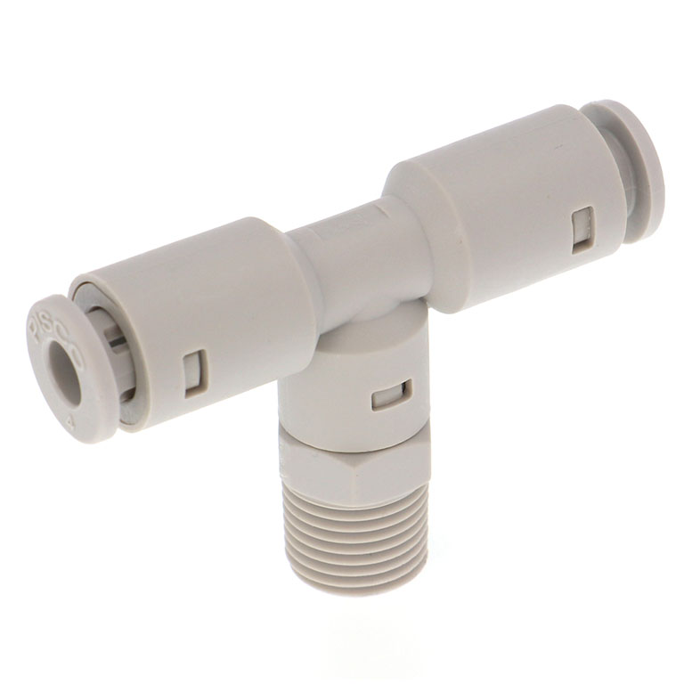 Đầu Nối Nhanh Khí Nén Dạng Chữ T Ren Ngoài Pisco APB4-01-N