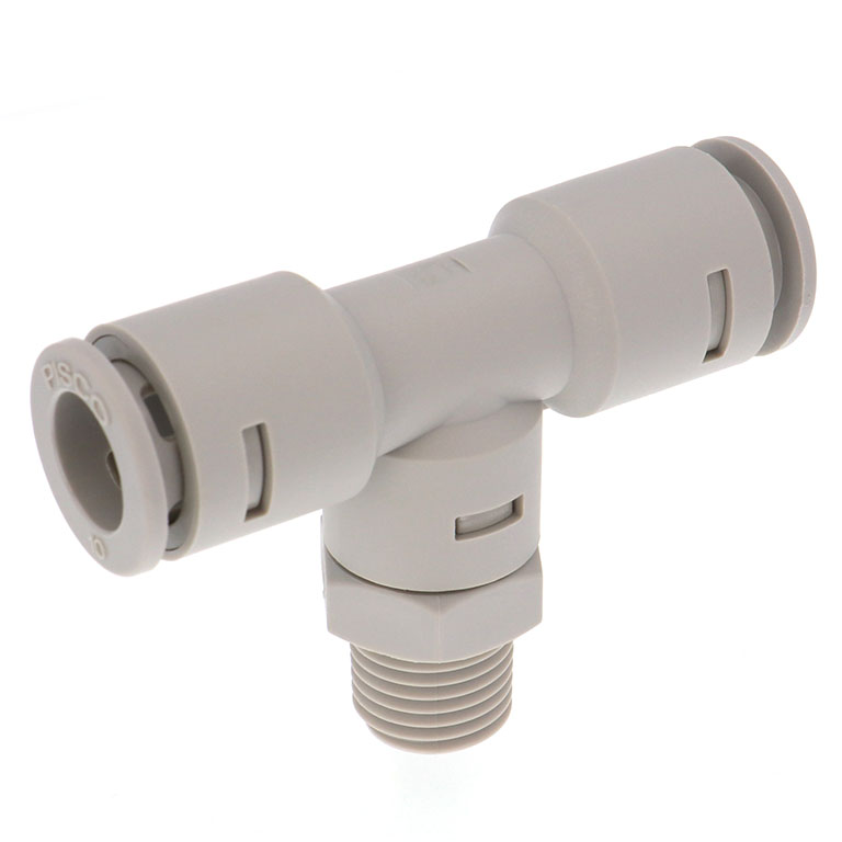 Đầu Nối Nhanh Khí Nén Dạng Chữ T Ren Ngoài Pisco APB10-02-N-C