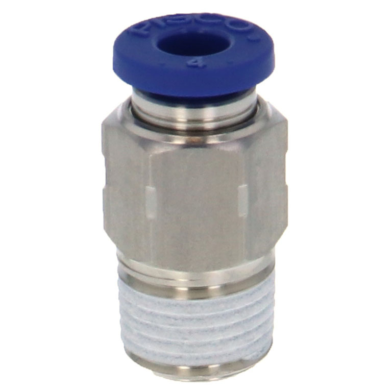 Alternative view of Đầu Nối Nhanh Khí Nén Dạng Thẳng Thân Lục Giác Ren Ngoài Pisco PC4-01SUS