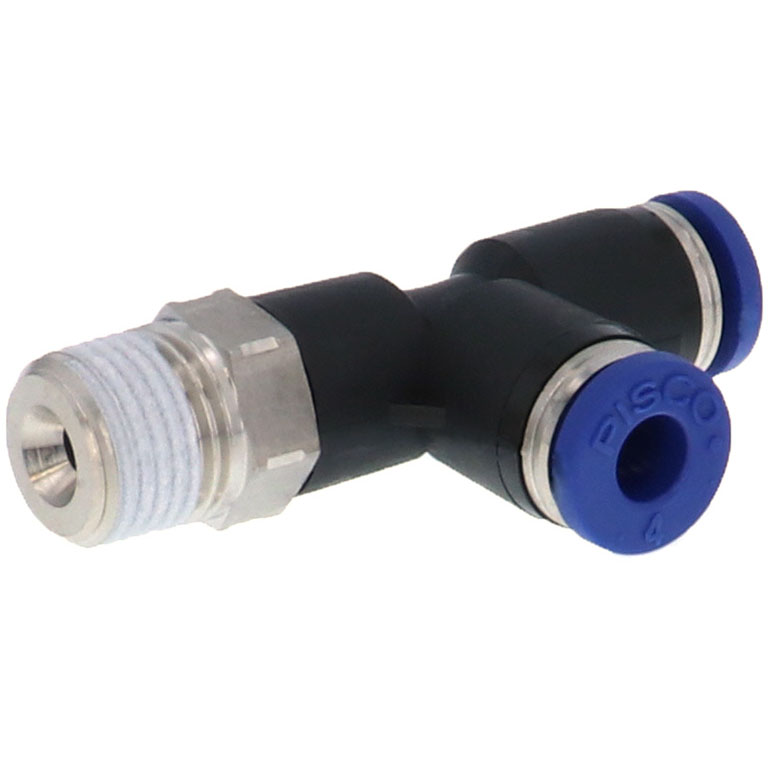 Alternative view of Đầu Nối Nhanh Khí Nén Dạng Chữ T Ren Ngoài Pisco PD4-01SUS