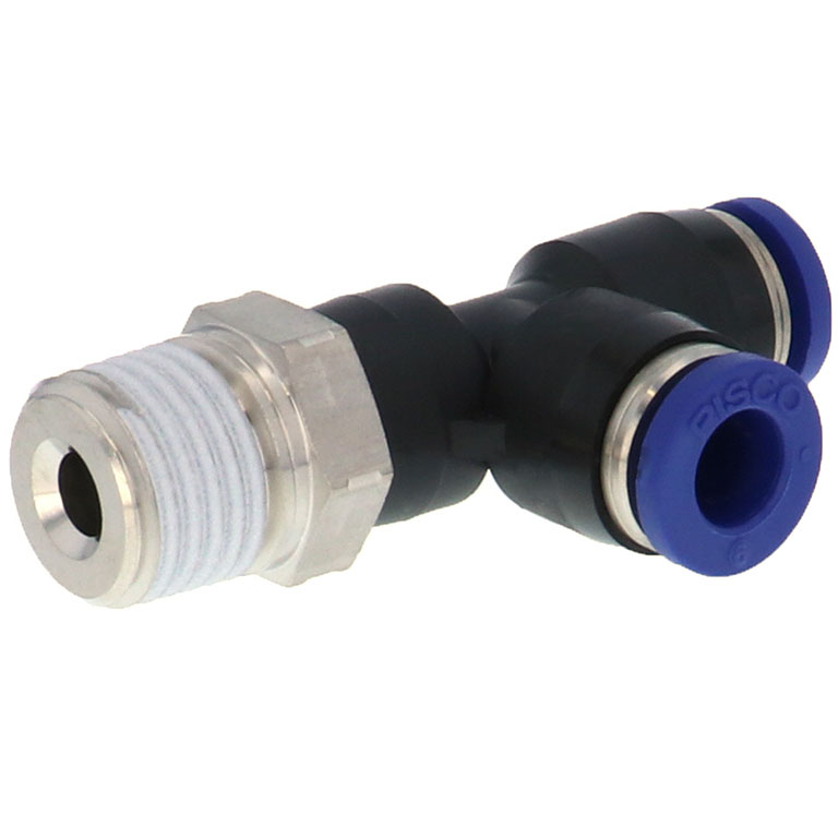 Alternative view of Đầu Nối Nhanh Khí Nén Dạng Chữ T Ren Ngoài Pisco PD6-02SUS