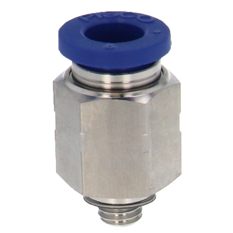 Alternative view of Đầu Nối Nhanh Khí Nén Dạng Thẳng Thân Lục Giác Ren Ngoài Pisco PC6-M5SUS