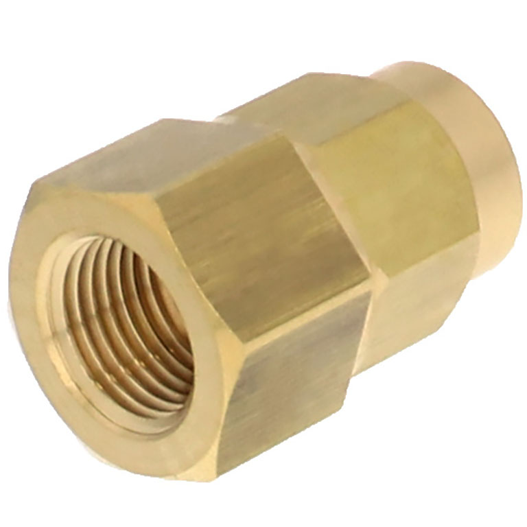 Alternative view of Đầu Ngạnh Nối Ống Có Đai Ốc Xiết Dạng Thẳng Thân Lục Giác Ren Trong Pisco NKCF0850-01